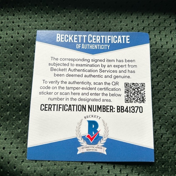 Gerry Philbin autographed jersey - Picture 4 of 4